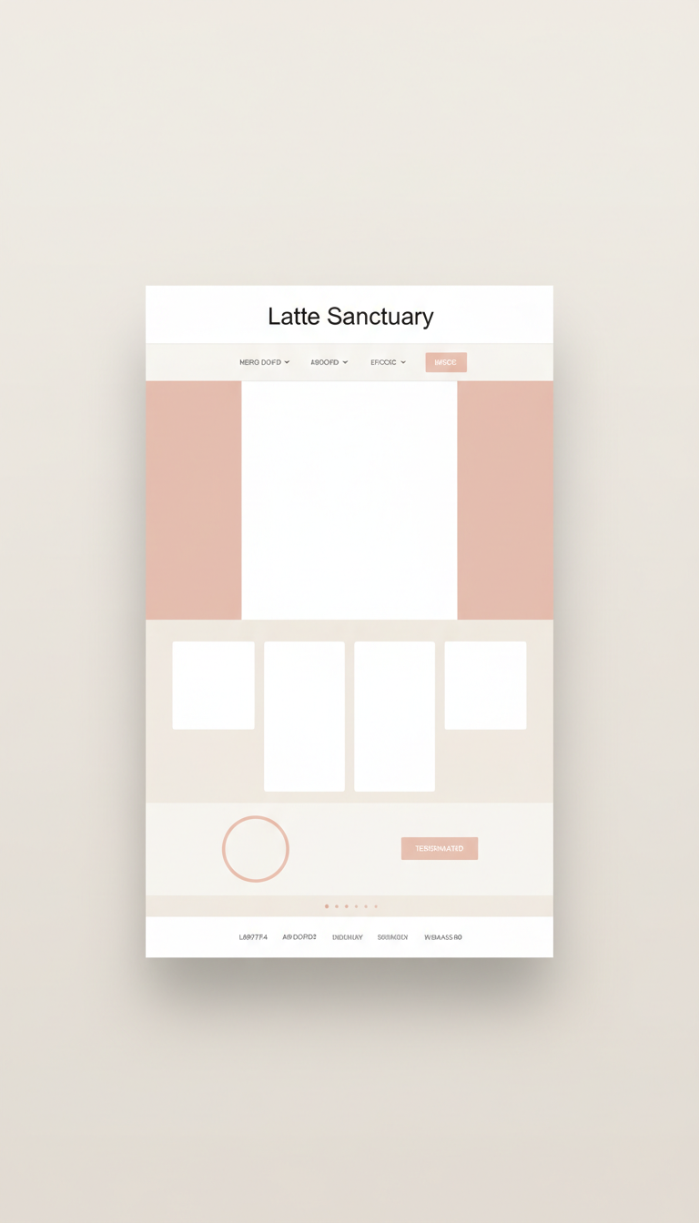 Minimalist Theme With Latte Palette